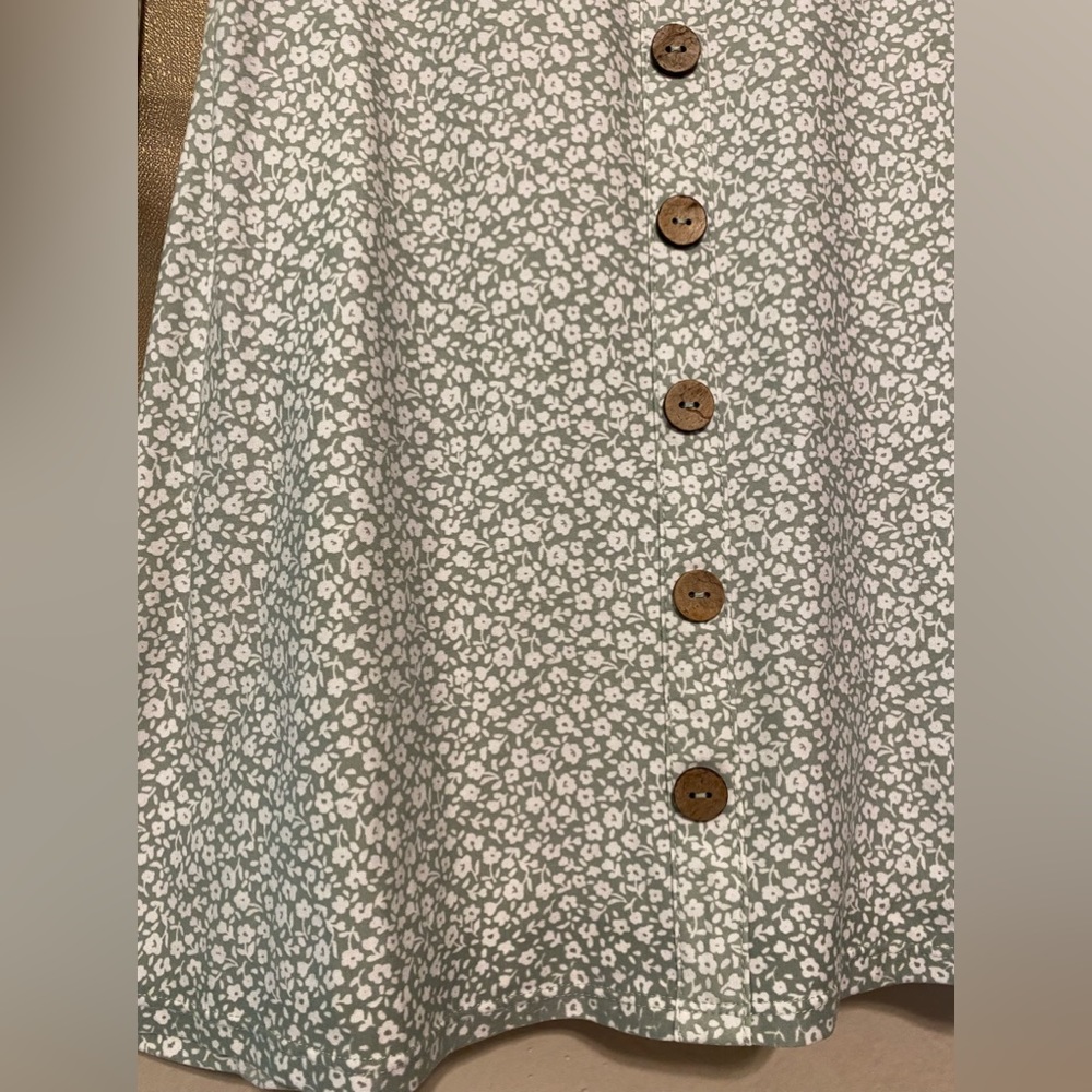 Light green long sleeve mini dress